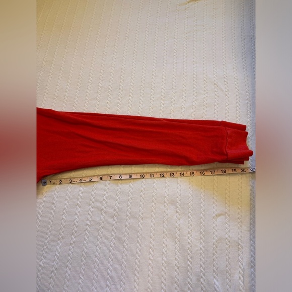 Loungewear Set SUNDRY top & pants Blue Stars in Red Size L/XL (3-4) - Picture 9 of 16